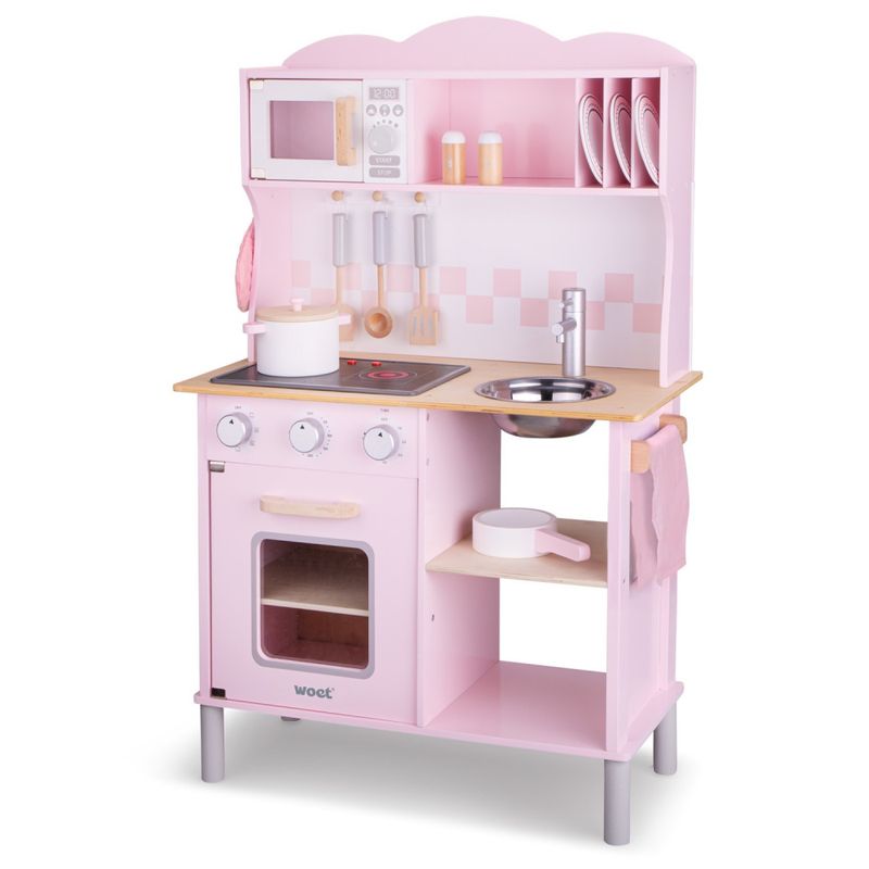 Woet Rosa Lekekjøkken i tre