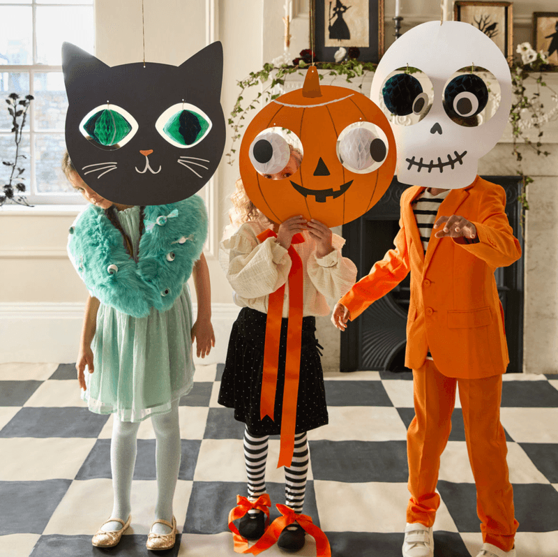 Meri Meri Halloween Hengende Hode Dekorasjon, 3 stk.