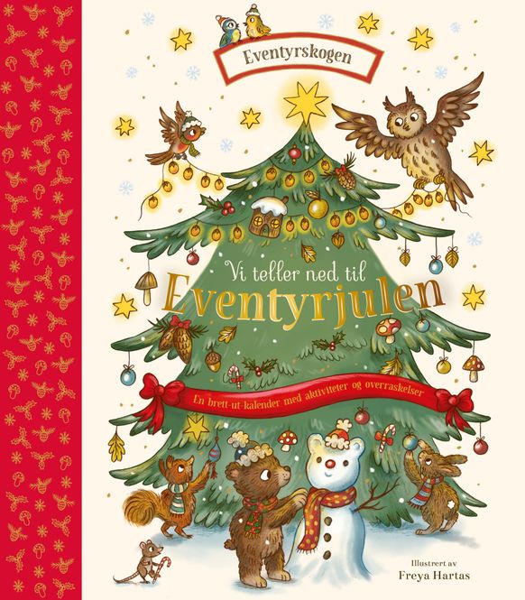 Hovedbilde Vi teller ned til Eventyrjulen, Julekalenderbok