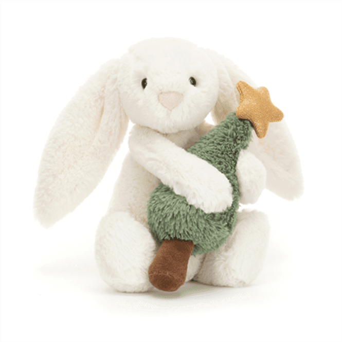 Hovedbilde Jellycat Kosedyr, Bashful Bunny with Christmas Tree
