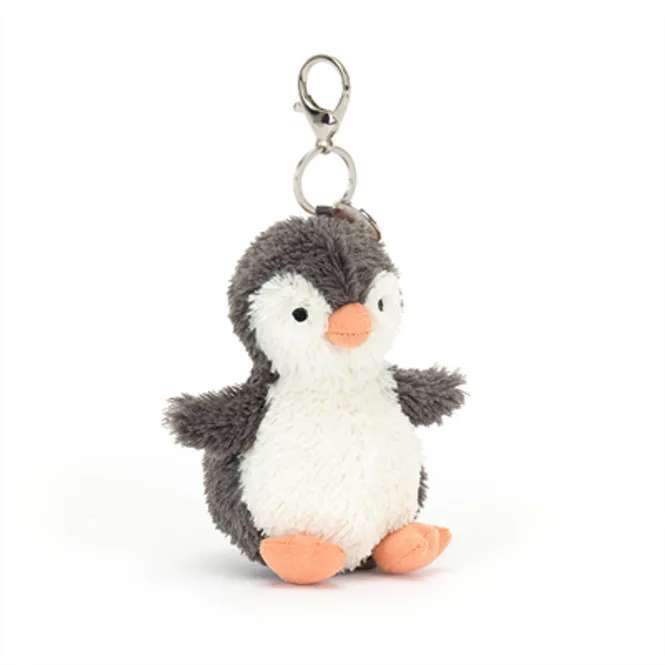 Hovedbilde Jellycat Nøkkelring Kosedyr - Peanut Penguin Bag Charm