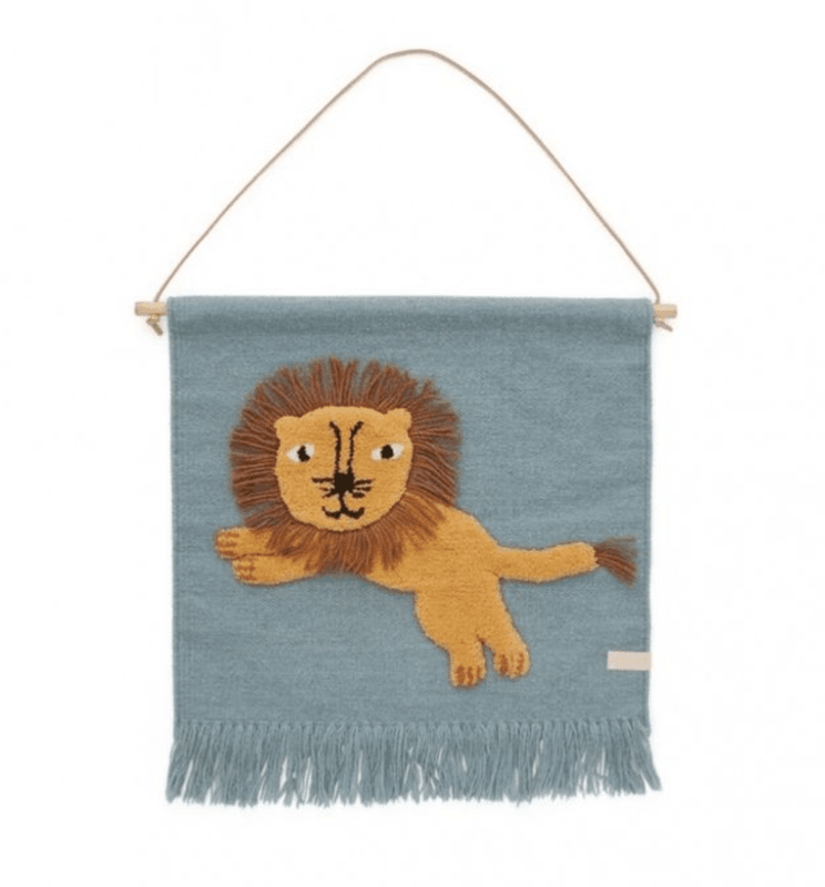 OYOY Veggteppe med Løve