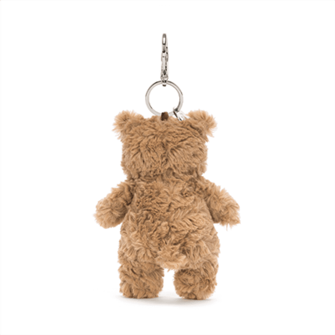 Hovedbilde Jellycat Nøkkelring Kosedyr - Bartholomew Bear Bag Charm
